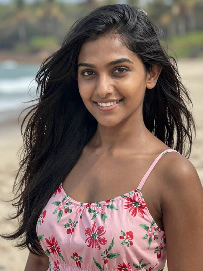 Tharushi, 26 years old from Negombo, Sri Lanka