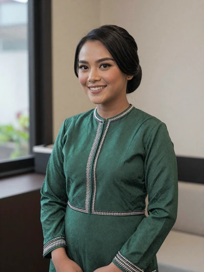 Siti, 28-year-old Bruneian woman from Kuala Belait representing educated professional Bruneian women seeking respectful relationships